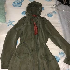 Levi army green Anorak